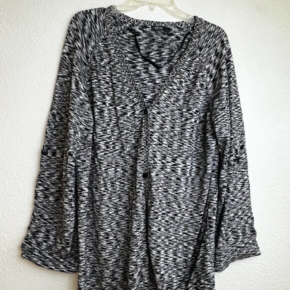 Kenneth Cole Reaction Women's Silk Blend Lightweight Cardigan Size Large - Picture 1 of 10
